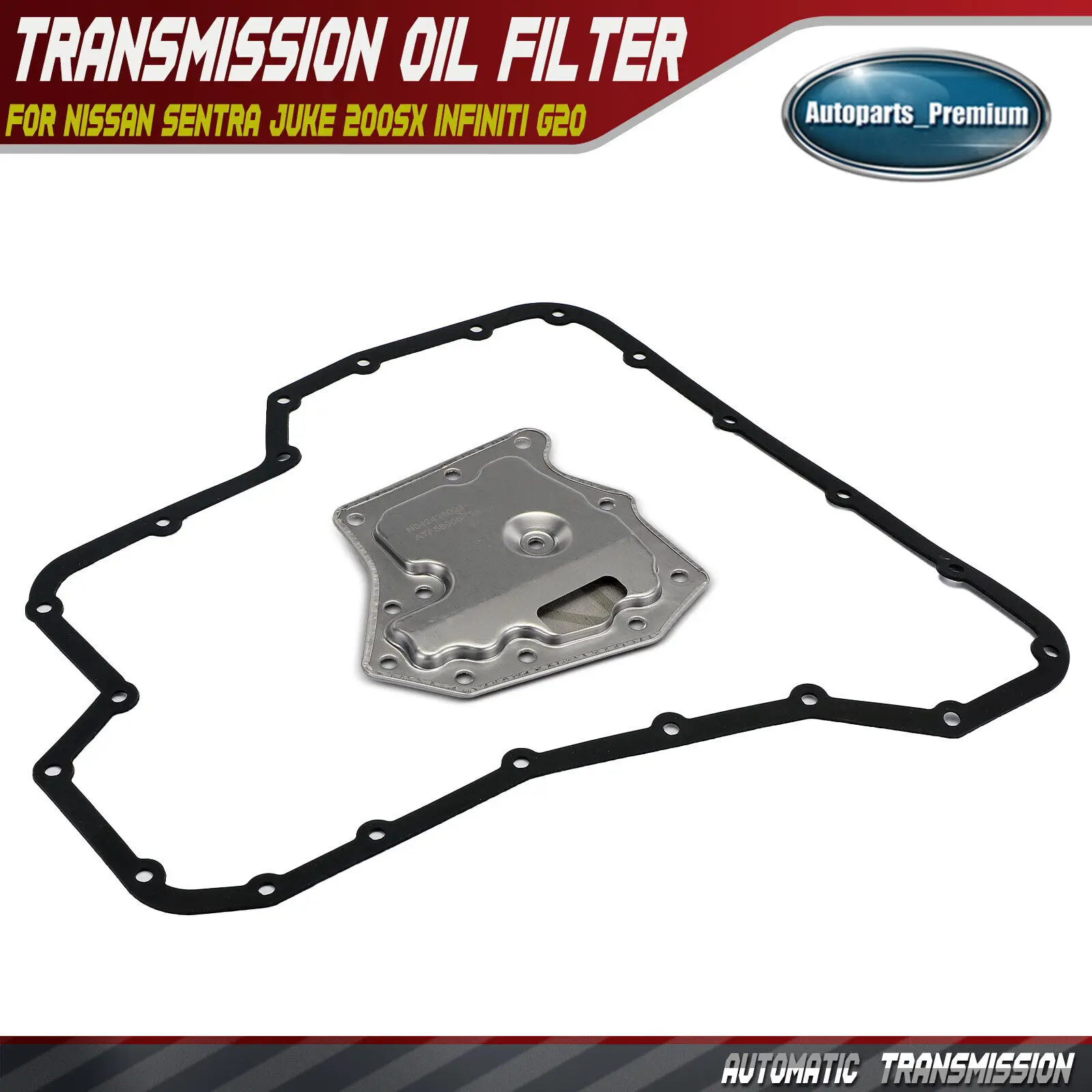 

Automatic Transmission Filter Kit for Nissan Sentra Juke 200SX NX INFINITI G20 3172831X01