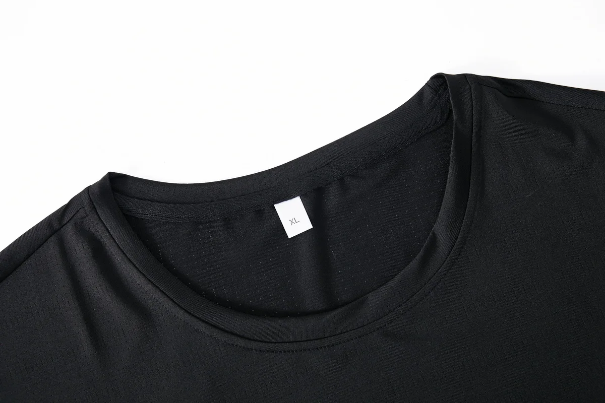 Szybka, sportowa koszulka do biegania męska na 2024 T-Shirt krótkie rękawy letnie casualowe OverSize 5XL koszulki stroje gimnastyczne