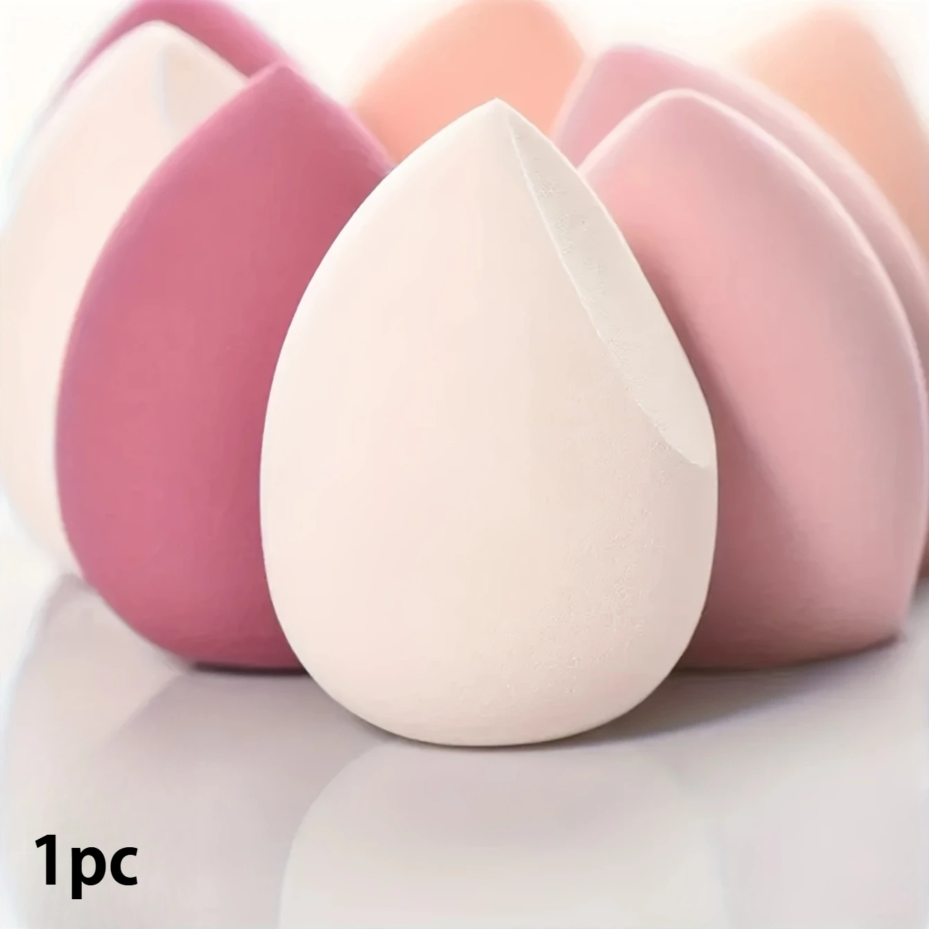 1pc Super Soft Makeup Sponge, Wet and Dry Use, Non-Latex Sponge Powder Puff, Suitable for Liquid Foundation, Cream, Powder