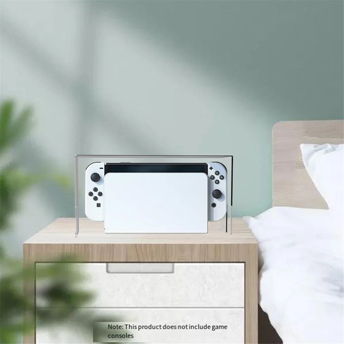 ABGN – couvercle anti-poussière pour hôte de boîte d'affichage, pour Console de jeu Switch NS, étui de protection, couvertures rigides en acrylique