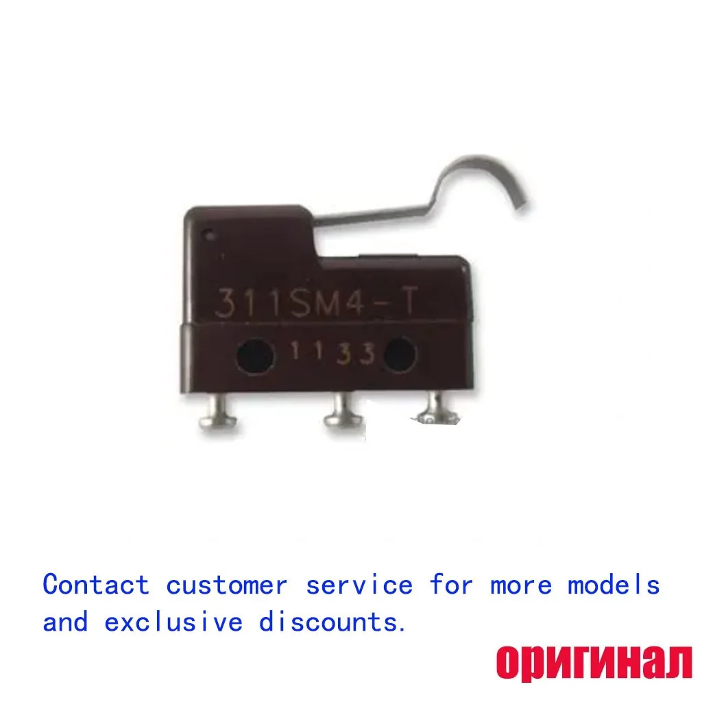 Honeywell 311SM4‑T Miniature Micro Switch, Simulated Roller Lever, SPDT, Solder Terminals, 5A, 30VDC