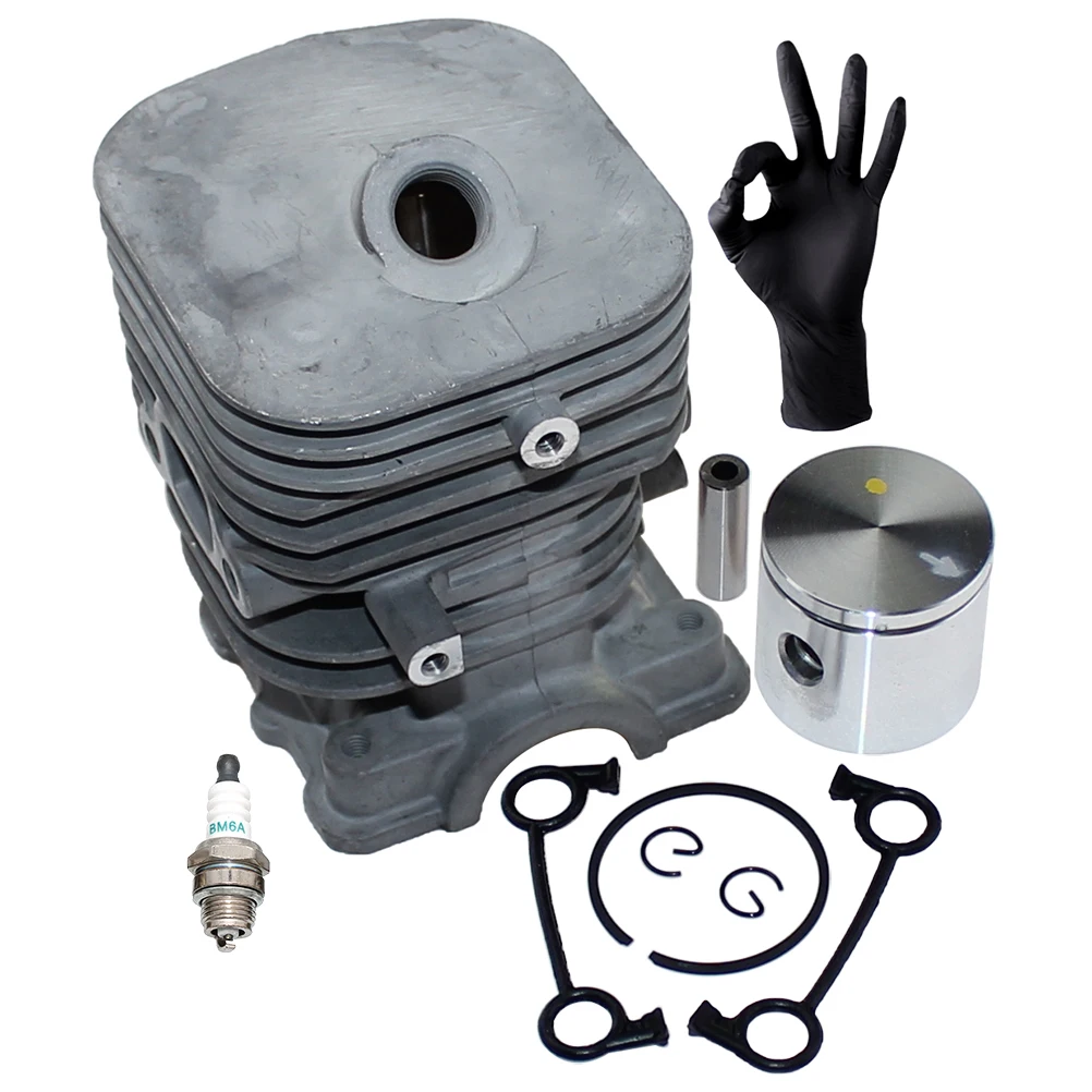

Cylinder & Piston Kit For Husqvarna 125B 125BX 125BVX Jonsered B2126 BV2126 RedMax HB280 HB281 Craftsman 358794810 358794811