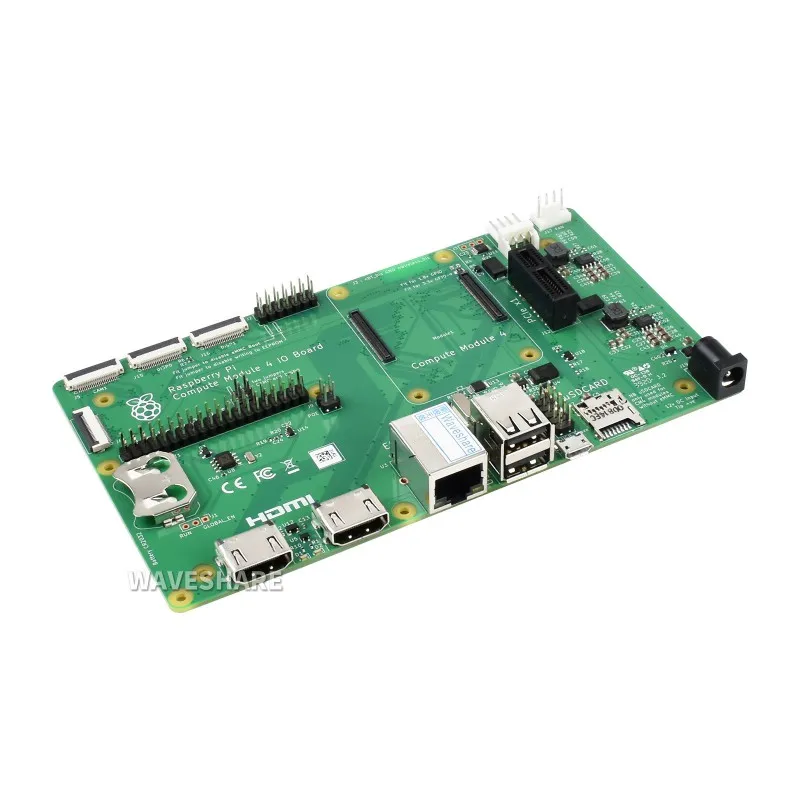 

Raspberry Pi Compute Module 4 Dev Kit, with Official IO Board and Optional 7" Touchscreen For Video-Oriented Projects