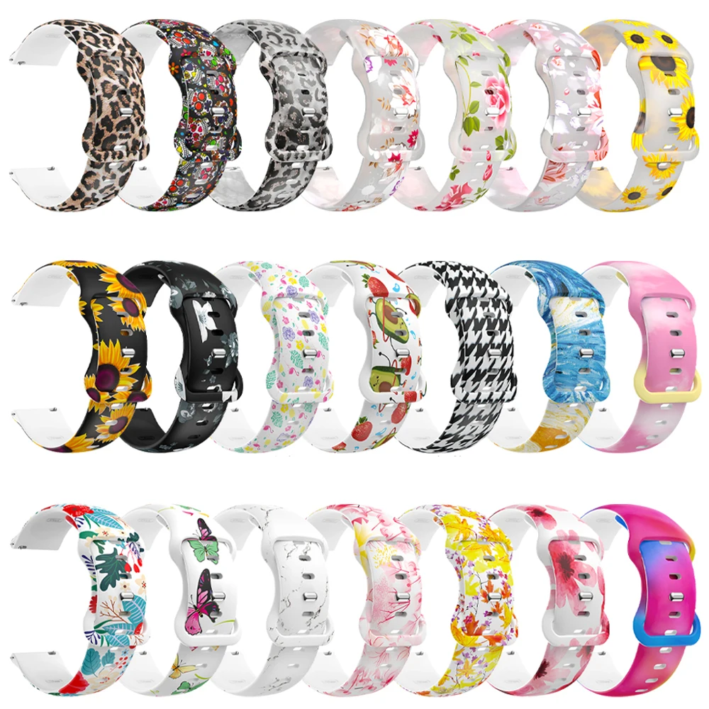 20mm Silicone Strap For Garmin Venu SQ 2 Plus Vivoactive 5 3 Watch Band Bracelet Forerunner 245 645 MUSIC Watchband Accessories