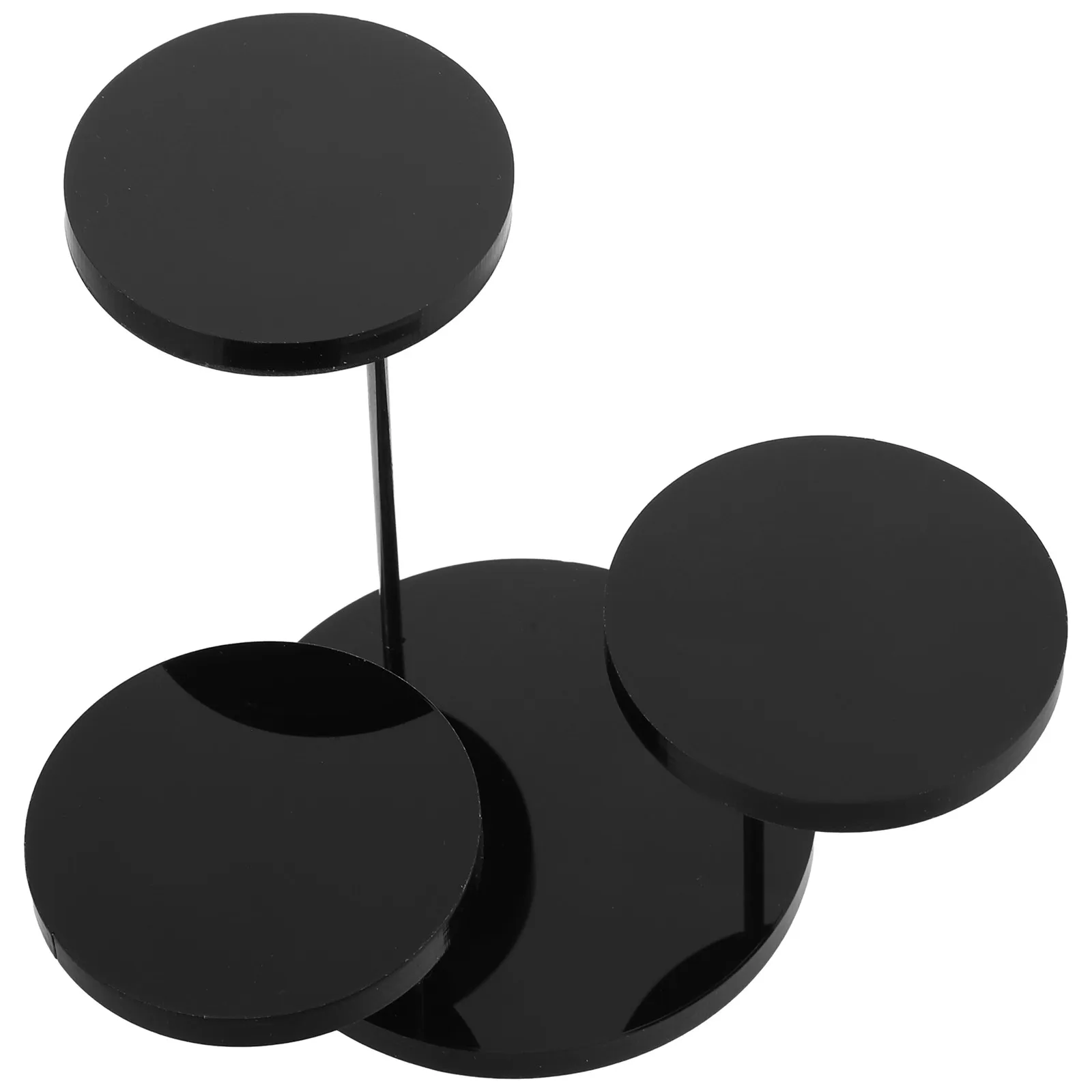 

Compact Modern Jewelry Display Stand Ring Holder Organizer for Home Retail Countertop Display Rack Showcase Decoration