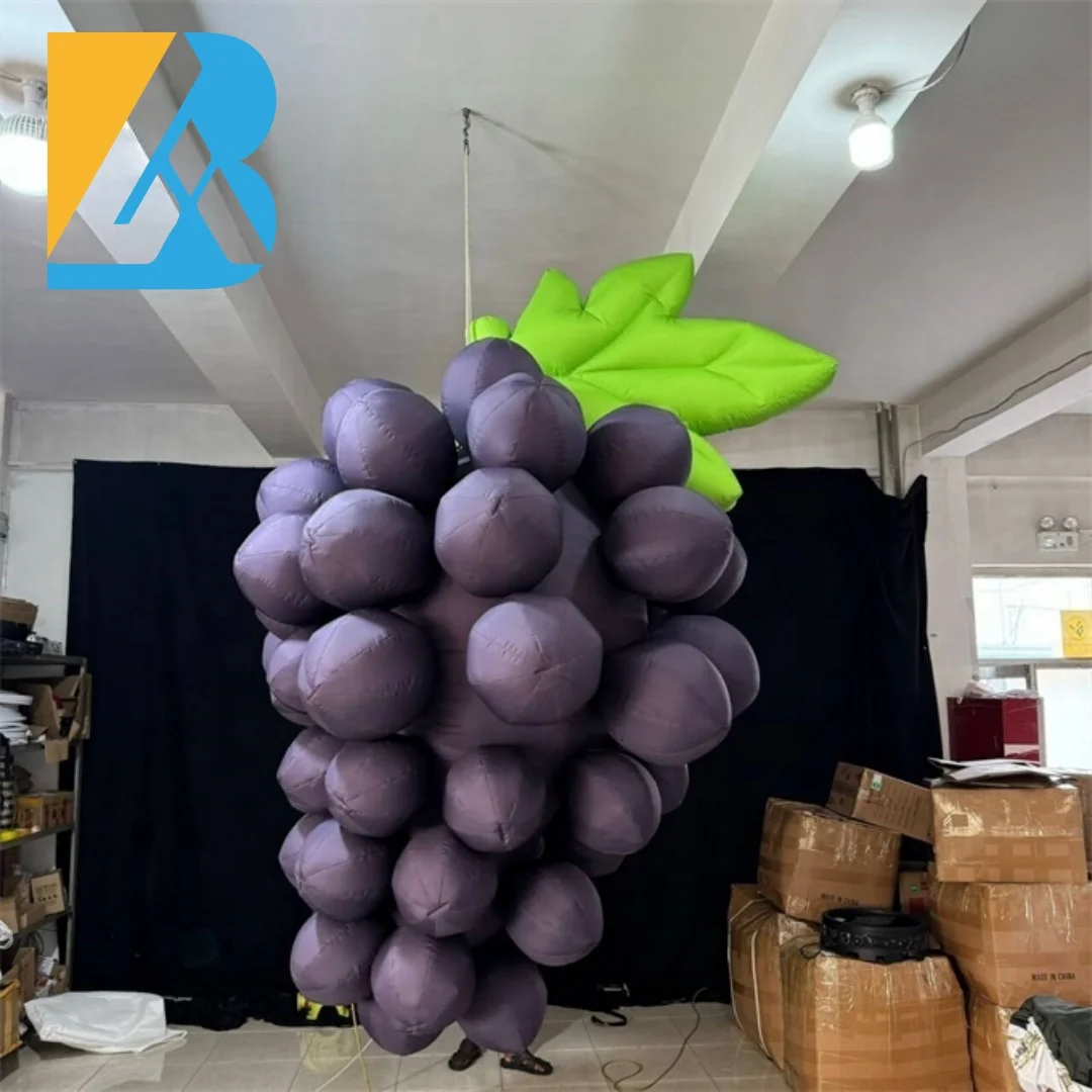 Wykonane na zamówienie artykuły imprezowe Gigantyczne nadmuchiwane winogrona do pięknych zabawek do dekoracji sceny