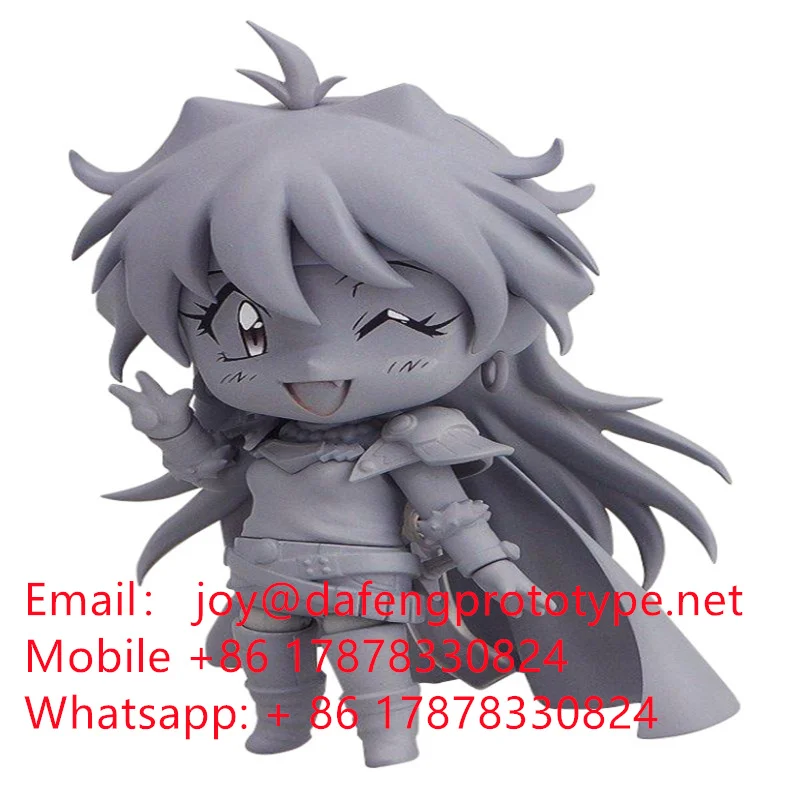 Doll figurine making 3D printing service model painting and resin coloring