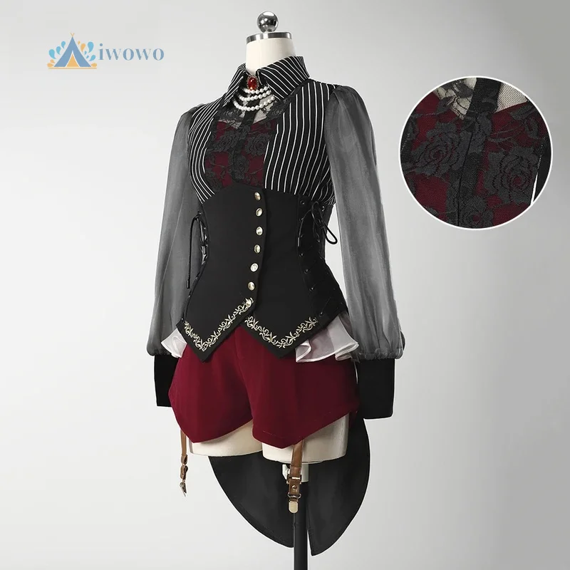 

Аниме Nyamu Yutenji Amoris Косплей Костюм R Качество Ave Mujica Готический Женский Костюм на Хэллоуин