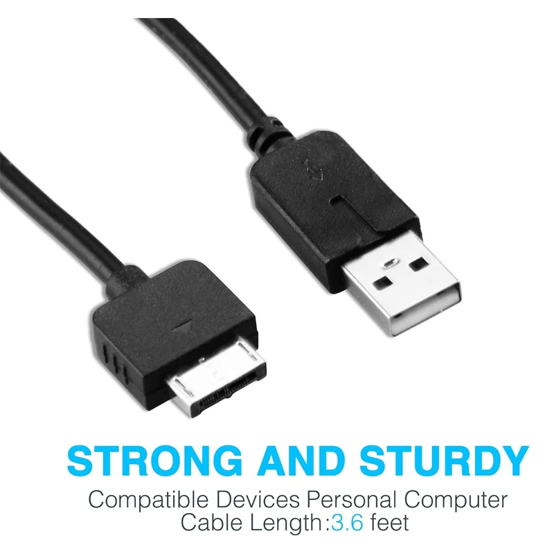 USB Data & Power Charger Cord For PlayStation PSV1000 Charging Cable Line 1.2M For PS Vita 1000 Game Console Power Adapter