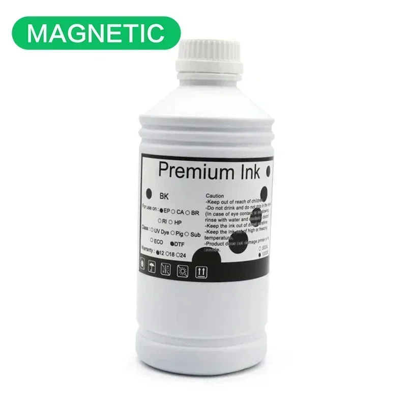 5 Bottle 1000ML DTF ink for direct transfer film for PET film all desktop & large format DTF printer BK C M Y WH Color availble