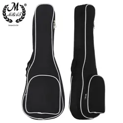 M MBAT 21/23 Inch Ukulele Bag Padded Waterproof Pockets Hawaii Four String Guitar Case Thickened Storage Oxford Cloth Backpack