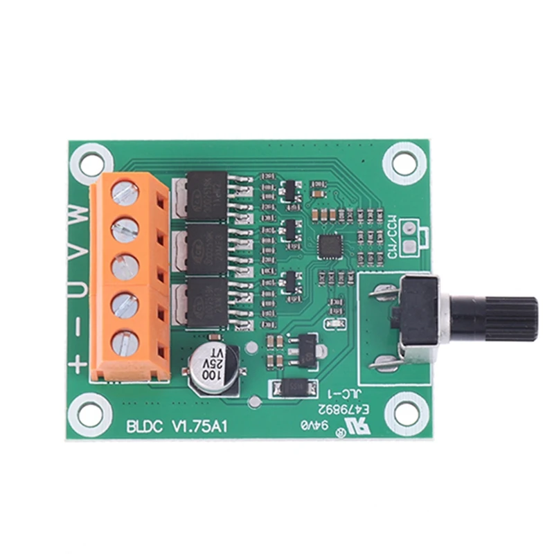 Brushless DC Motor Driver Controller Board 6V 12V 24V CD Drive Fan Motor Governor DIY Motor Controller Accessories