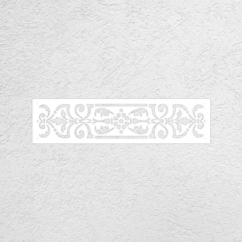 50cm - 90cm Stencil Wall For Painting Decorative Template To Paint Decor Vintage Retro Luxury Traditional Border Divider S345