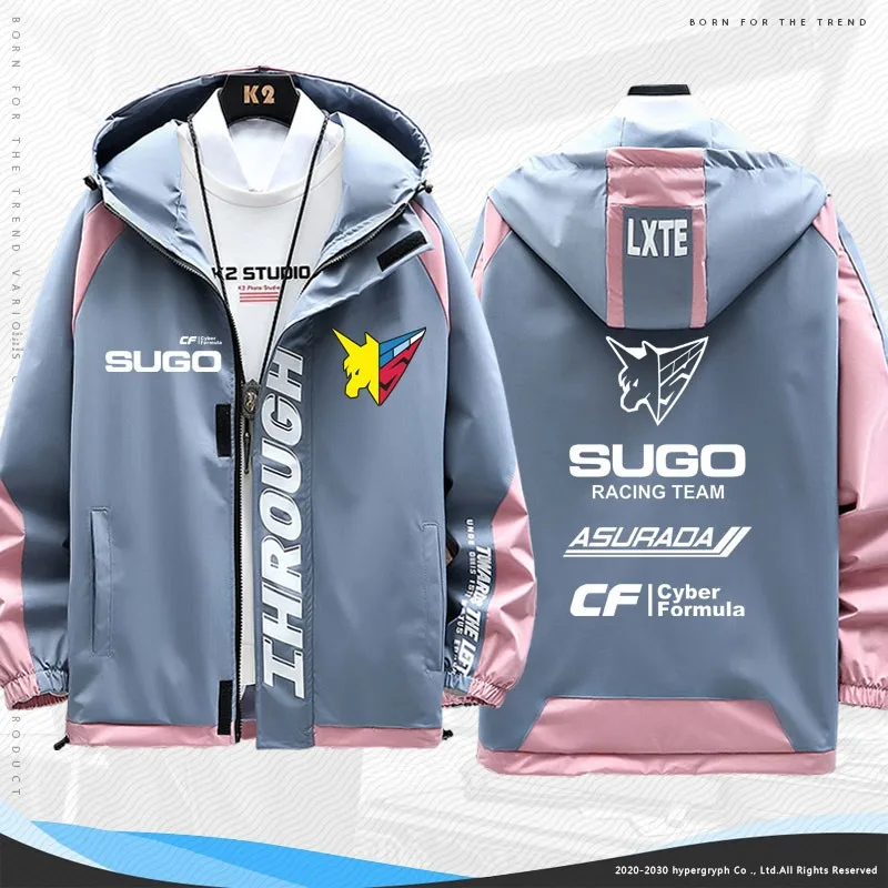 sugo-t-logo-caped-jaet-casual-smart-formula-racing-aslada-Верхняя-одежда-с-капюшоном-из-полиэстера-Подставка-Весенняя-верхняя-одежда