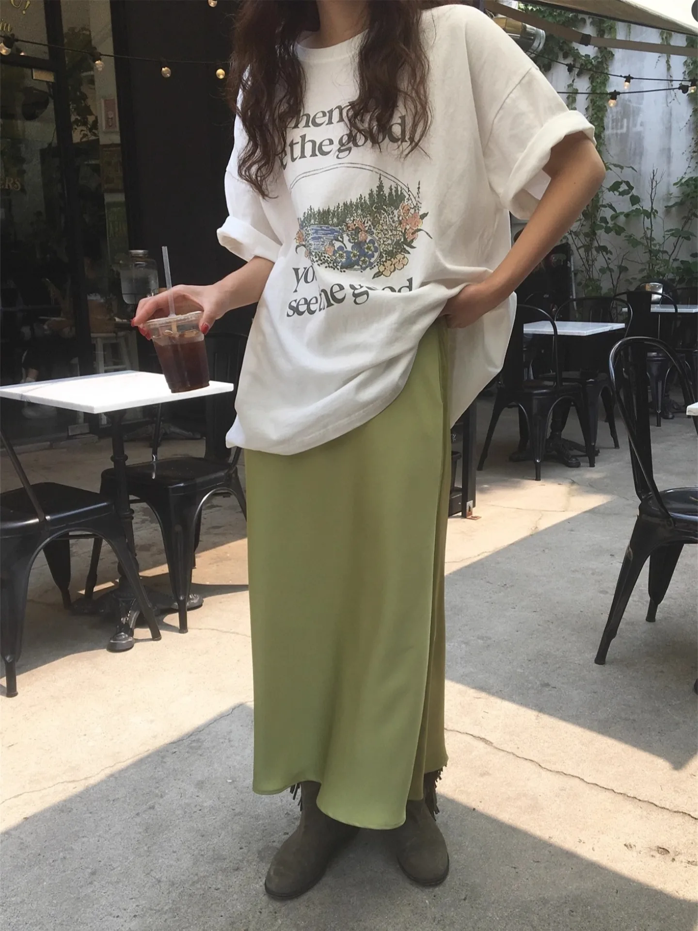 

Женская повседневная футболка ранней осени ort Sve, корейский хлопковый топ с креативным принтом f Sve для уличной одежды и путешествий