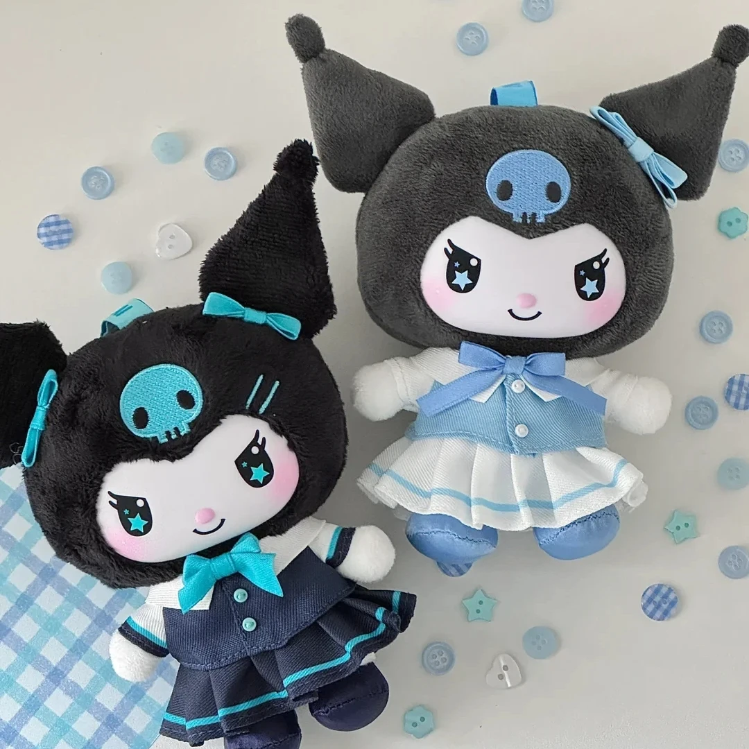 Kuromi School Life Series Vinyl Plush Blind Box Trendy Toy Cute Desktop Decor Doll Backpack Pendant Surprise Gift Mystery Boxs
