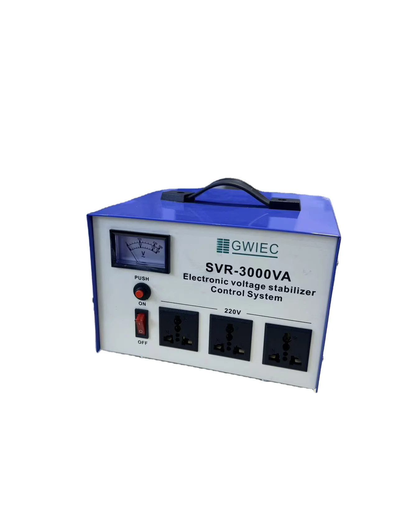 Electric Automatic SVC-3KVA 15KVA 5000VA 3KW 5KW AVR Stabilizer Voltage Regulator