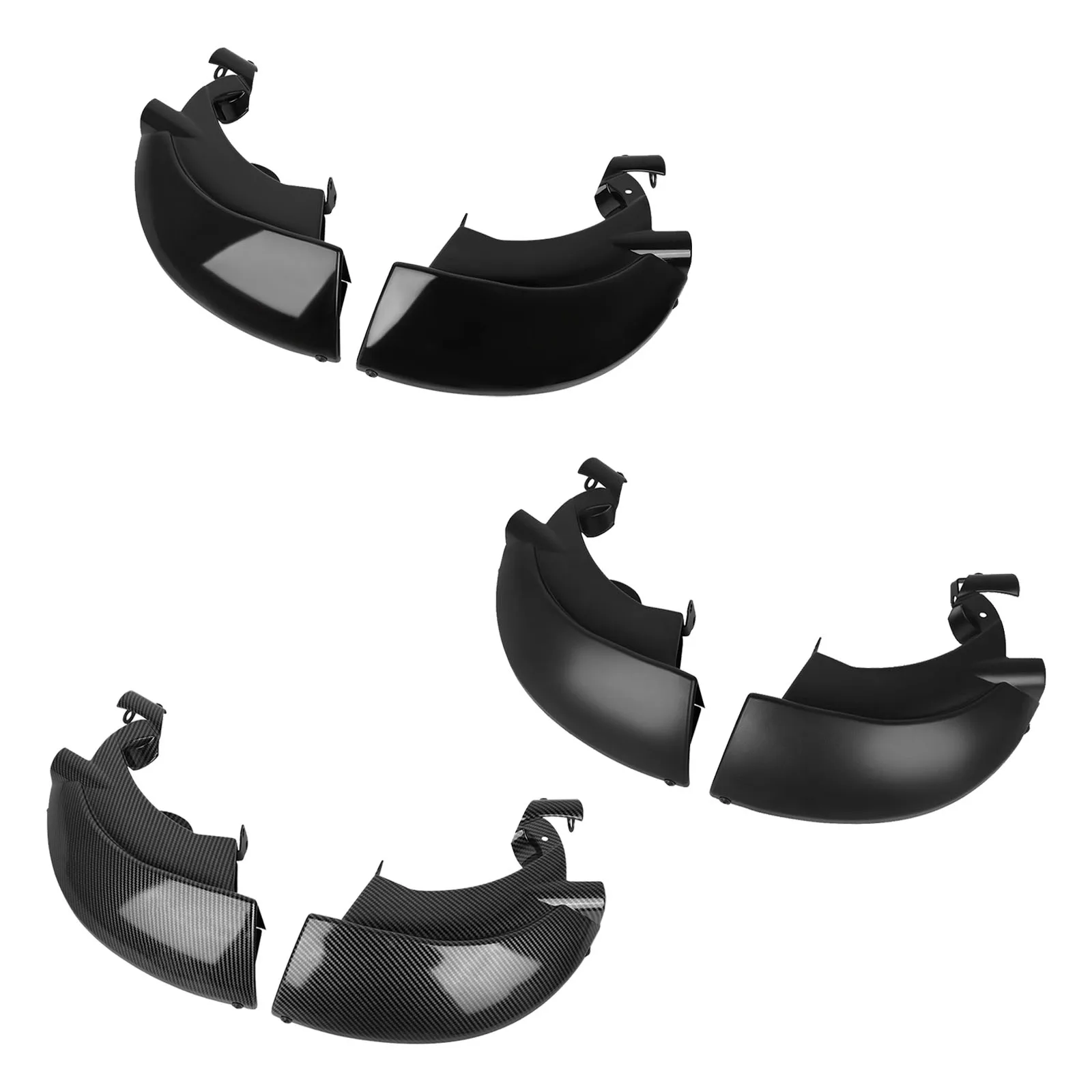 For SUZUKI GSX-R 1000 R 2017-2025 Brake Caliper Disk Cooler Air Cooling Duct Side Cover ABS Black Motorcycle GSX-R1000 2009-2025