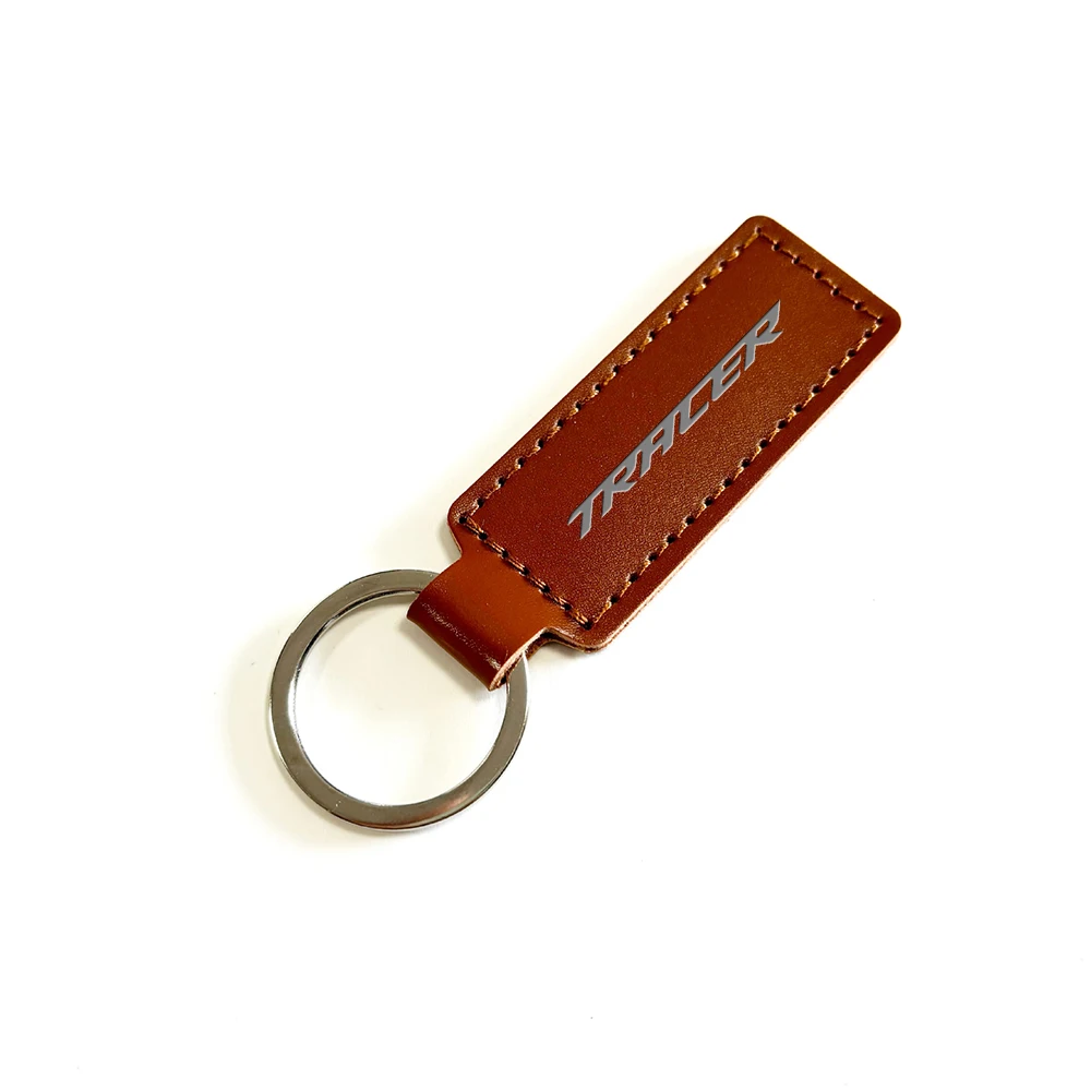 High-Grade leather Motorcycle Keychain Holder Keyring For YAMAHA Tracer MT07 MT09 Tracer 700 900 700gt 900gt 700 gt Accessories