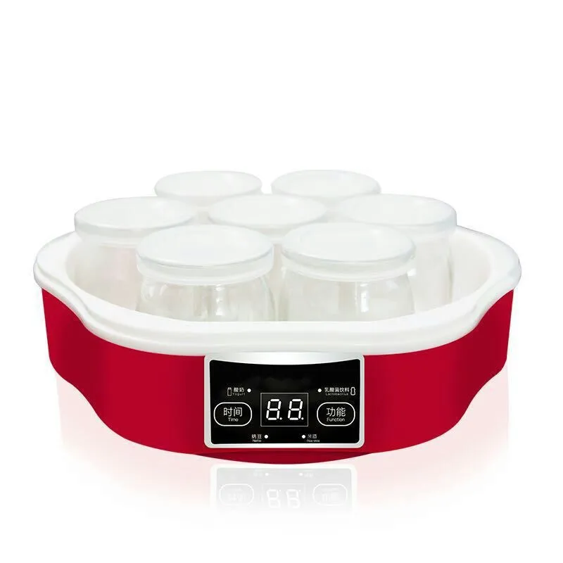 Popular Electric Yogurt Maker, Portable Mini Electronic Automatic DIY Home 1.3L Yogurt Maker Machine With Stainless Steel Liner/