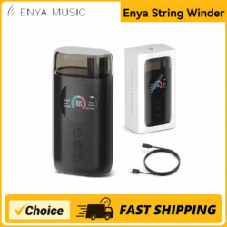 Enya Smart Automatic Guitar Tuner, Full-color LCD Screen - Metronome & String Winder - for Electric Guitars, Acoustic Guitars, U