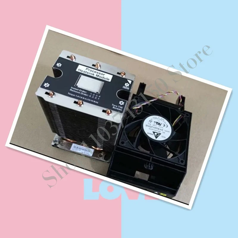 Новый оригинальный комплект процессора для сервера Lenovo ThinkSystem ST558 ST550, кулер 01KP658, радиатор 01KP749, охлаждающий вентилятор 1KP658 1KP749