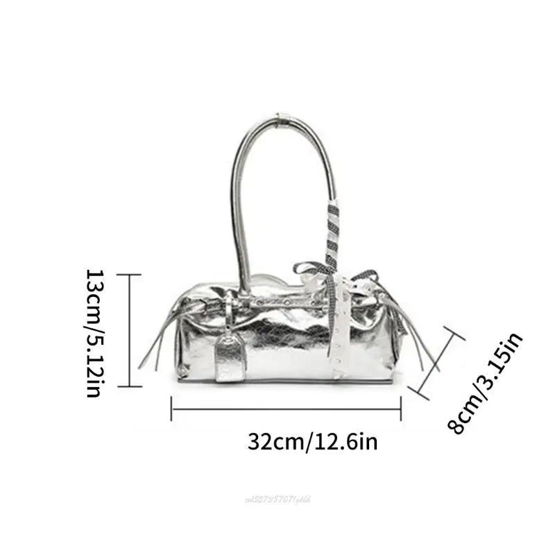 

X5XA Women's PU Shoulder Bag Unique Underarm Bags for Daily Use and Special Occasion