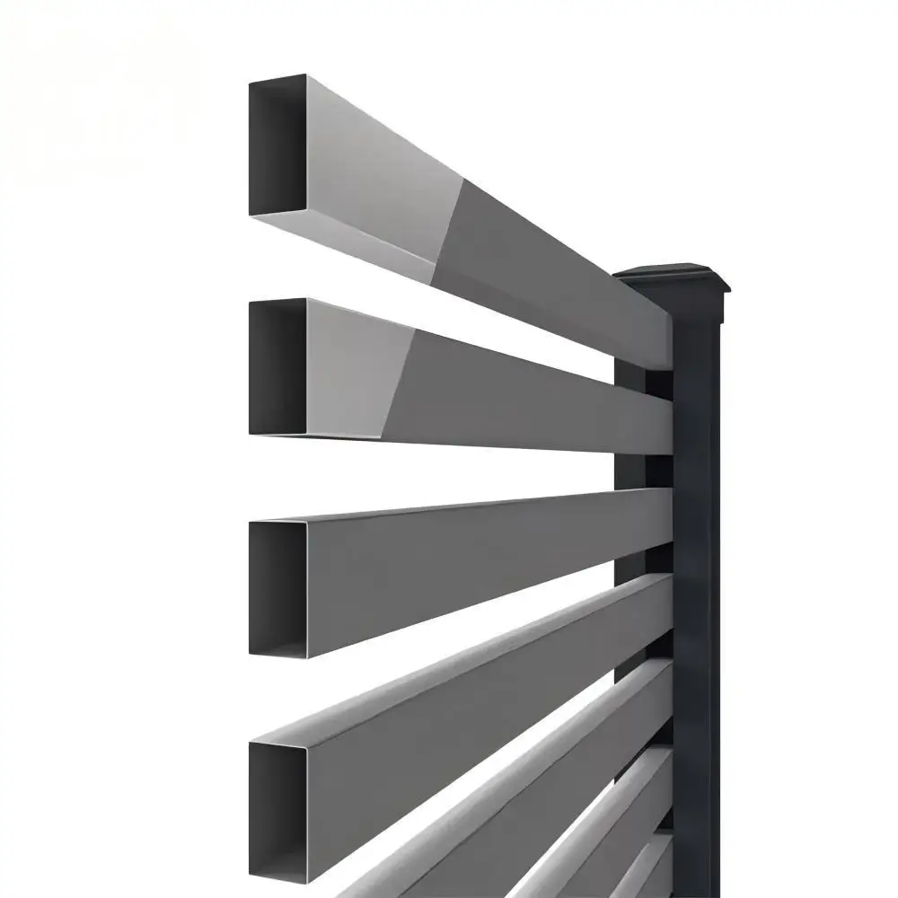 

Custom Aluminum White Privacy Fence Panels - Rust-Resistant, Easy Install Garden Metal Screen for Outdoor Home, Courtyard