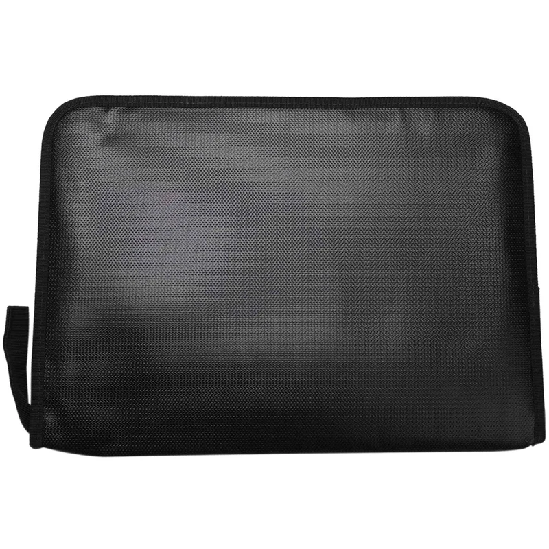 2X ملفات مقاومة للحريق مجلد الأكورديون وثيقة حقائب 14.3X9.8 بوصة A4 حجم 12 جيوب