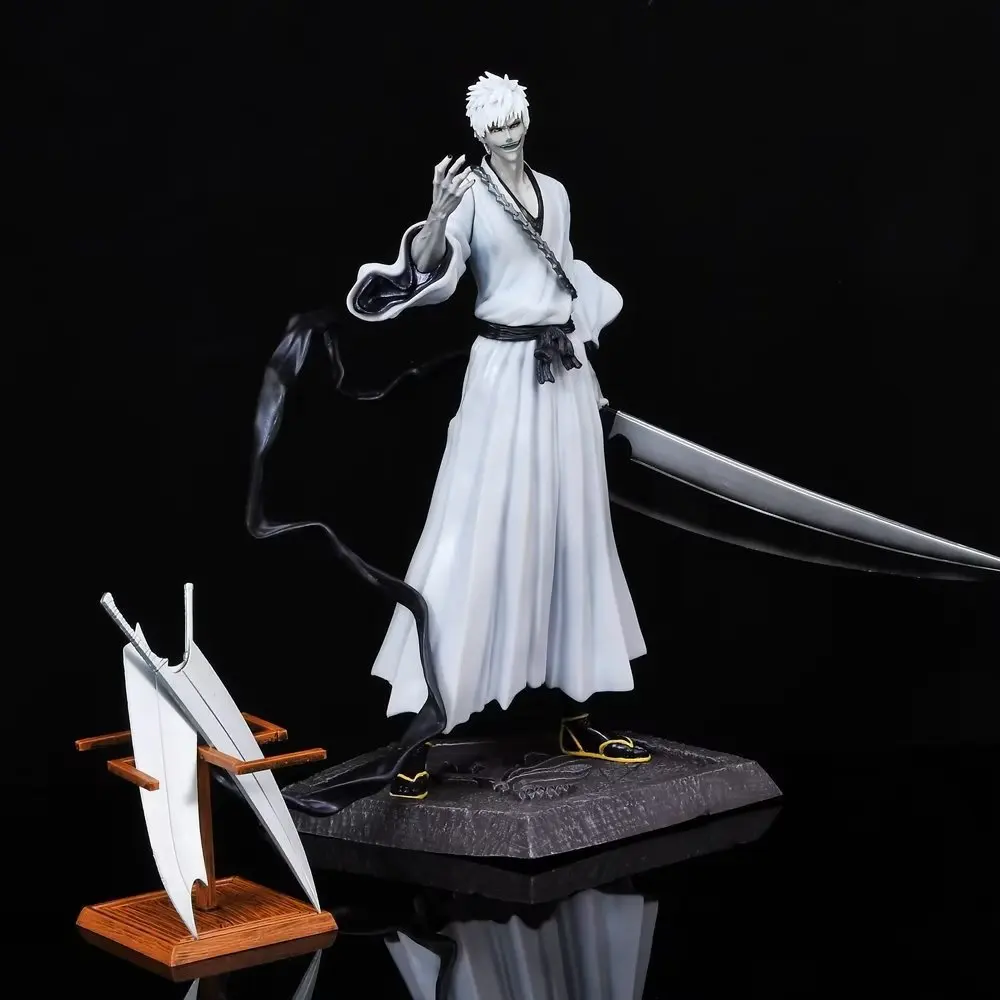 33cm BLEACH Thousand-Year Blood War Kurosaki Ichigo Zangetsu Anime Action Figure Toys Doll Collection Christmas Gift No Box