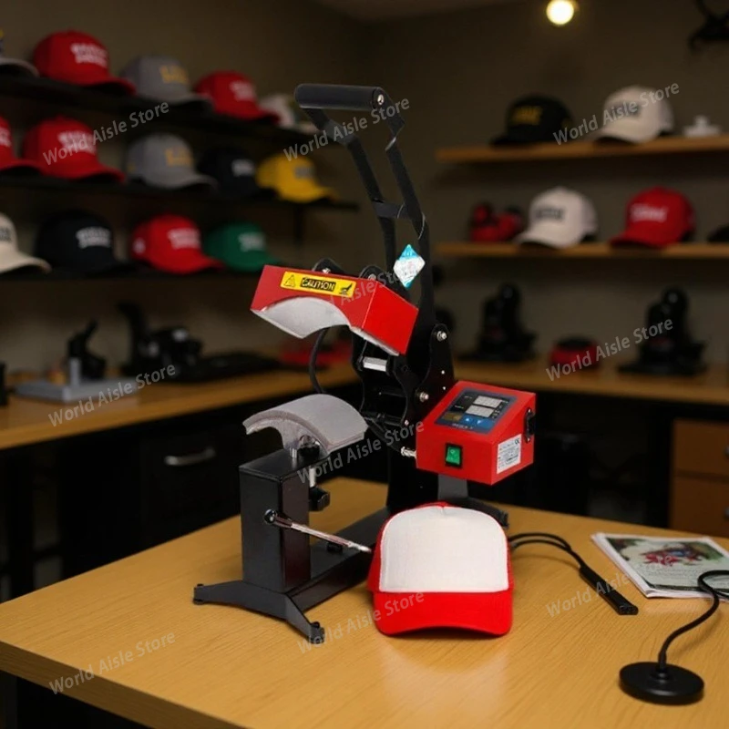 Heat Transfer Hat Baking Machine, Hat Printing Machine, Baseball Cap Hot Stamping Machine, Baseball Cap Embossing Machine