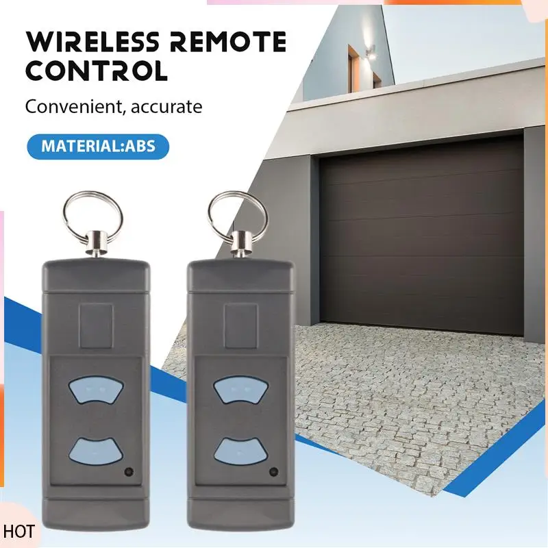 News 2 Pack Garage Door Remote Handheld Transmitter Replacement For HORMANN HSE2-868 HS4-868 HSM4-868 GARADOR Promatic Easy Inst