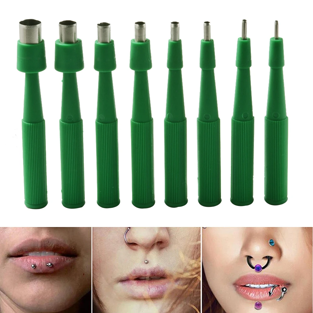 1PC Disposable Sterilized Biopsy Dermal Anchor Puncher Professional Dermal Punch for Skin Piercing Micro Dermal Piercing Tool