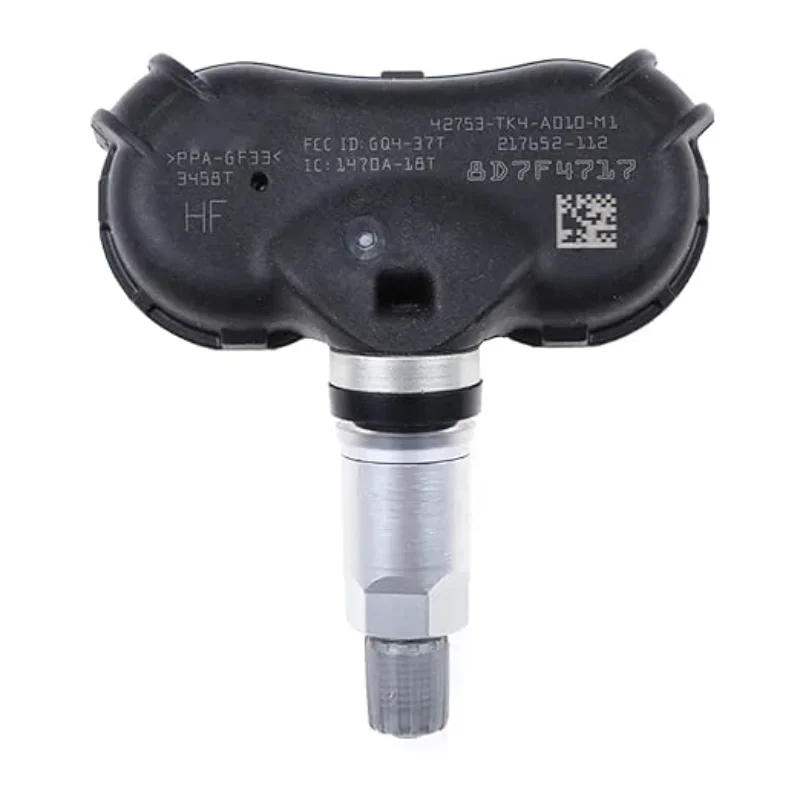 Sensor de pressão dos pneus 42753-TK4-A010 para 2010 Honda Element 2009-2011 Odyssey Civic ACURA CSX CR-Z TPMS 315MHZ 42753TK4A010M1