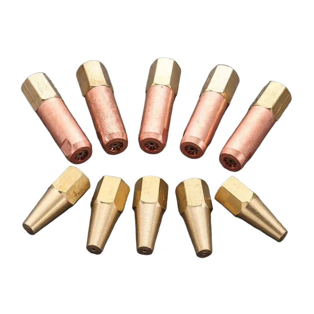

For H01-2 Welding Torch Oxy-Fuel Nozzles As The Picture Brazing Torch Nozzle Set Copper Heat Treating Applicator