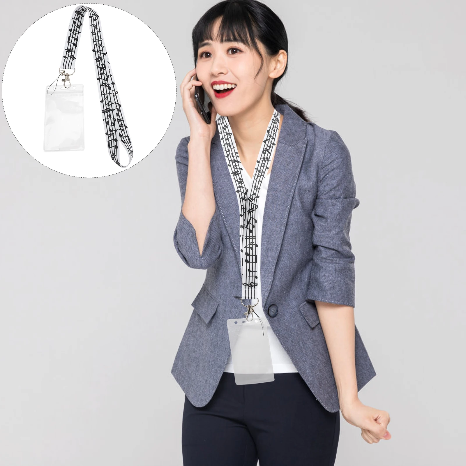 Neck Notes Mobile Phone Lanyard Lanyards Adjustable Teacher Certification Rope Man