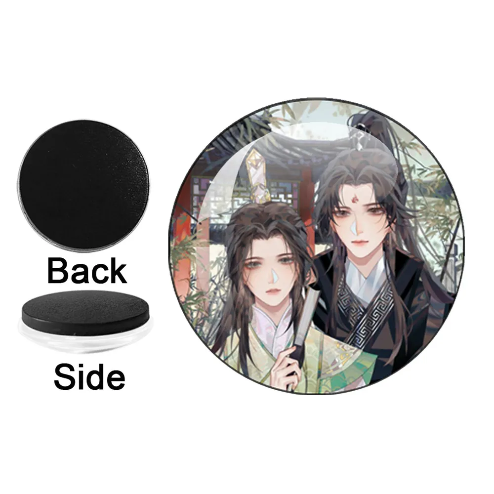 Het Uitschot Schurk Zelfreddend Systeem Anime Shen Qingqiu Luo Binghe Magnetische Koelkast Sticker Note Houder Home Decor