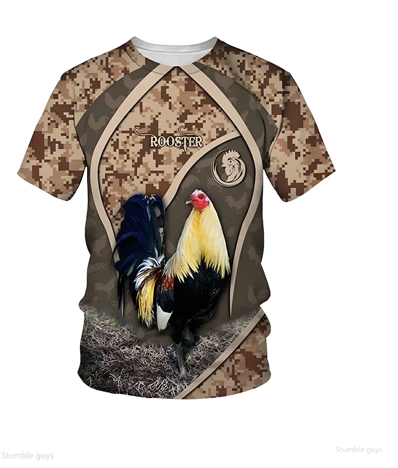Sommer Herren Übergrößen Casual T-Shirt Anime-Inspirierter Druck Kurzarm Weich Bequem Locker Sitzend Sport-Trikot Modische Oberteile