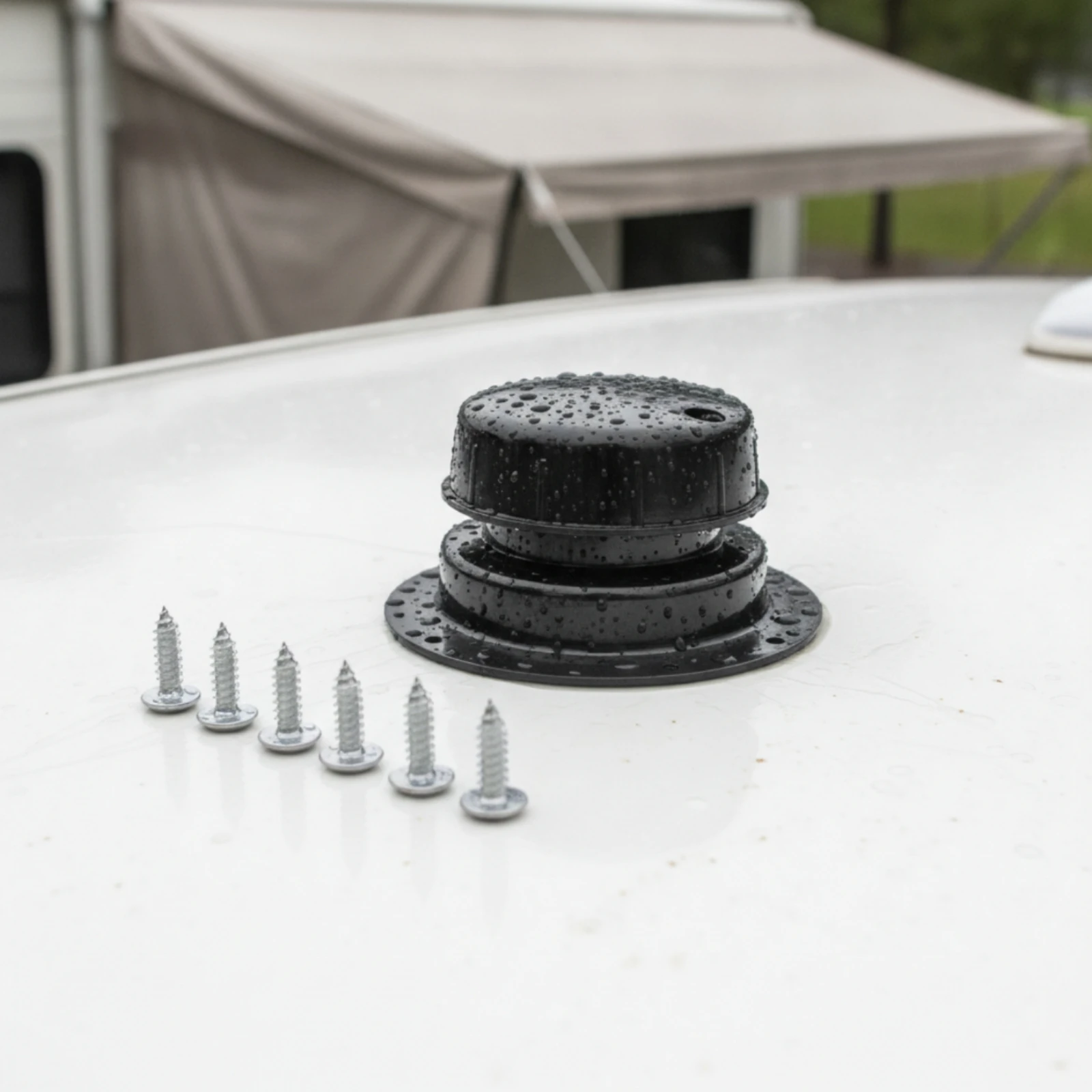 RV Roof Dome Exhaust Cover Weatherproof RV Plumbing Vent Cap Recreational Vehicle Roof Pipe Cap Replacement for Boat Owners