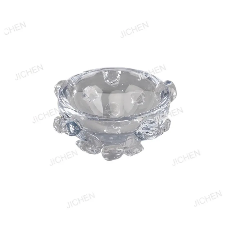 

Скандинавский креативный геометрический глазурованный поднос для фруктов, украшение для гостиной, ресторана, отеля, тумбы под телевизор, мягкий декор для дома