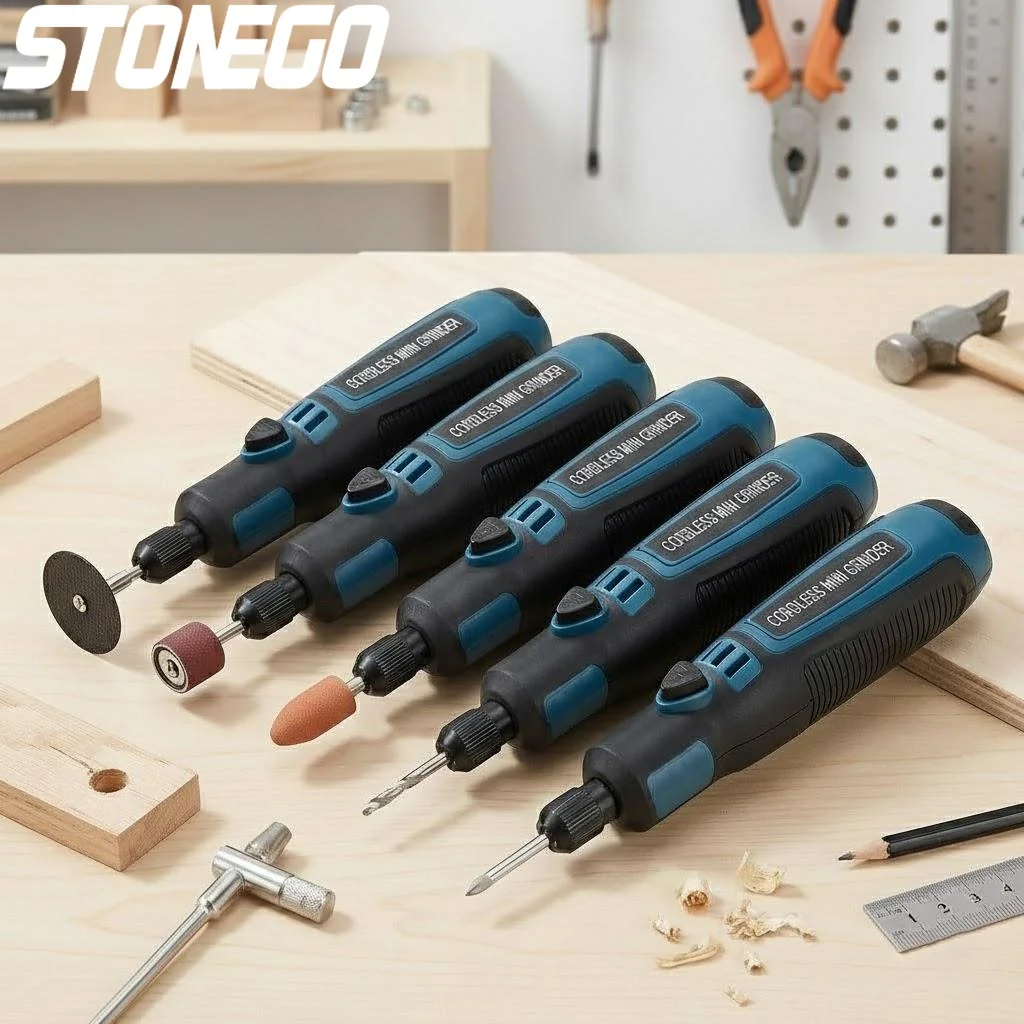 Mini USB Rechargeable Electric Mill Set Compact Engraving Tool for Jade Polishing DIY Portable Versatile Power Tool