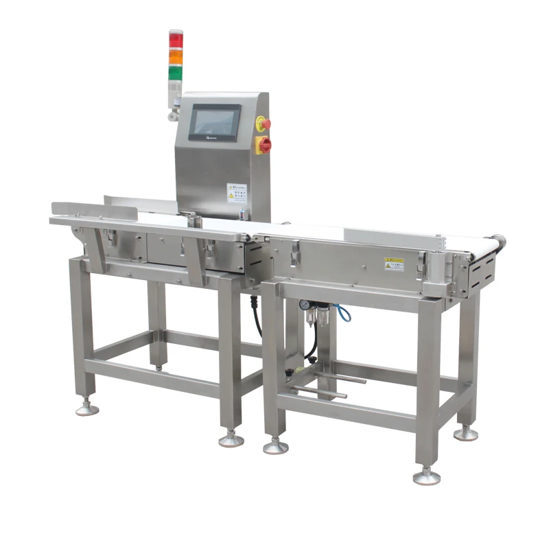 Hot Sale Conveyor Checkweigher Weight Checker for Food Packing Machine