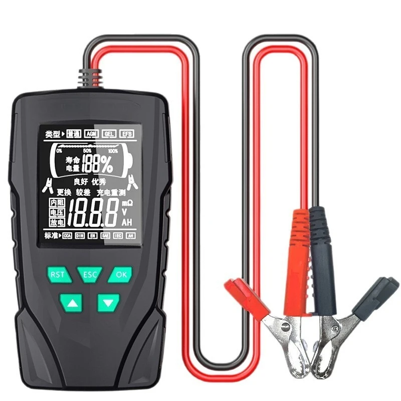 Voice broadcast Automobile battery tester Electric vehicle battery life Voltage capacity Internal resistance tester