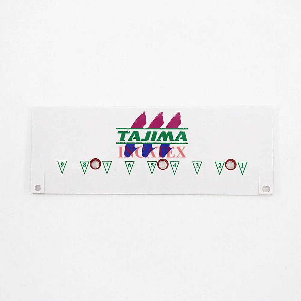 Good Quality Tajima Embroidery Machine Spare Parts Face Plate 9 Needles 9 Colors New Model