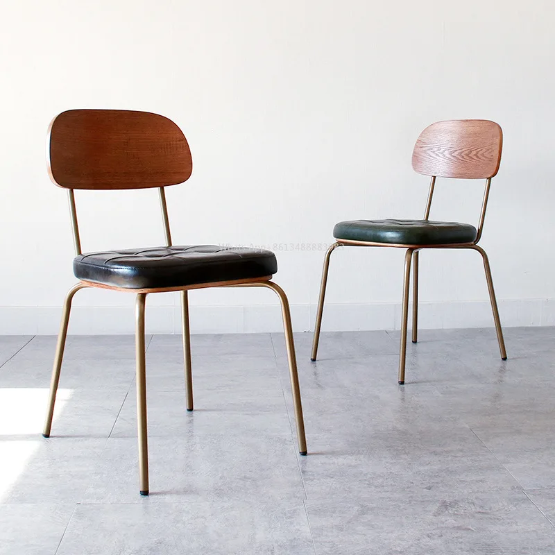 

Hot Medieval Style, Creativity, Pub, Restaurant, Chair, Nordic, Wrought Iron, Master Design, Leather, Soft Bag
