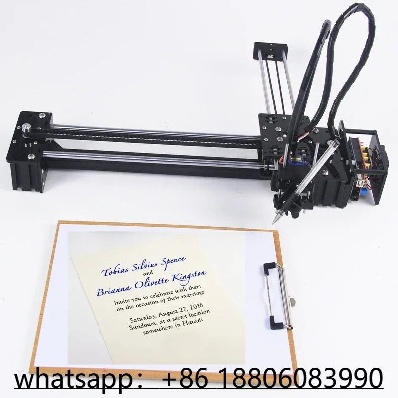 LY Drawbot Pen Drawing Robot Machine Lettering Corexy XY-plotter Robot for DIY Drawing Writing CNC V3 Shield Drawing Toys