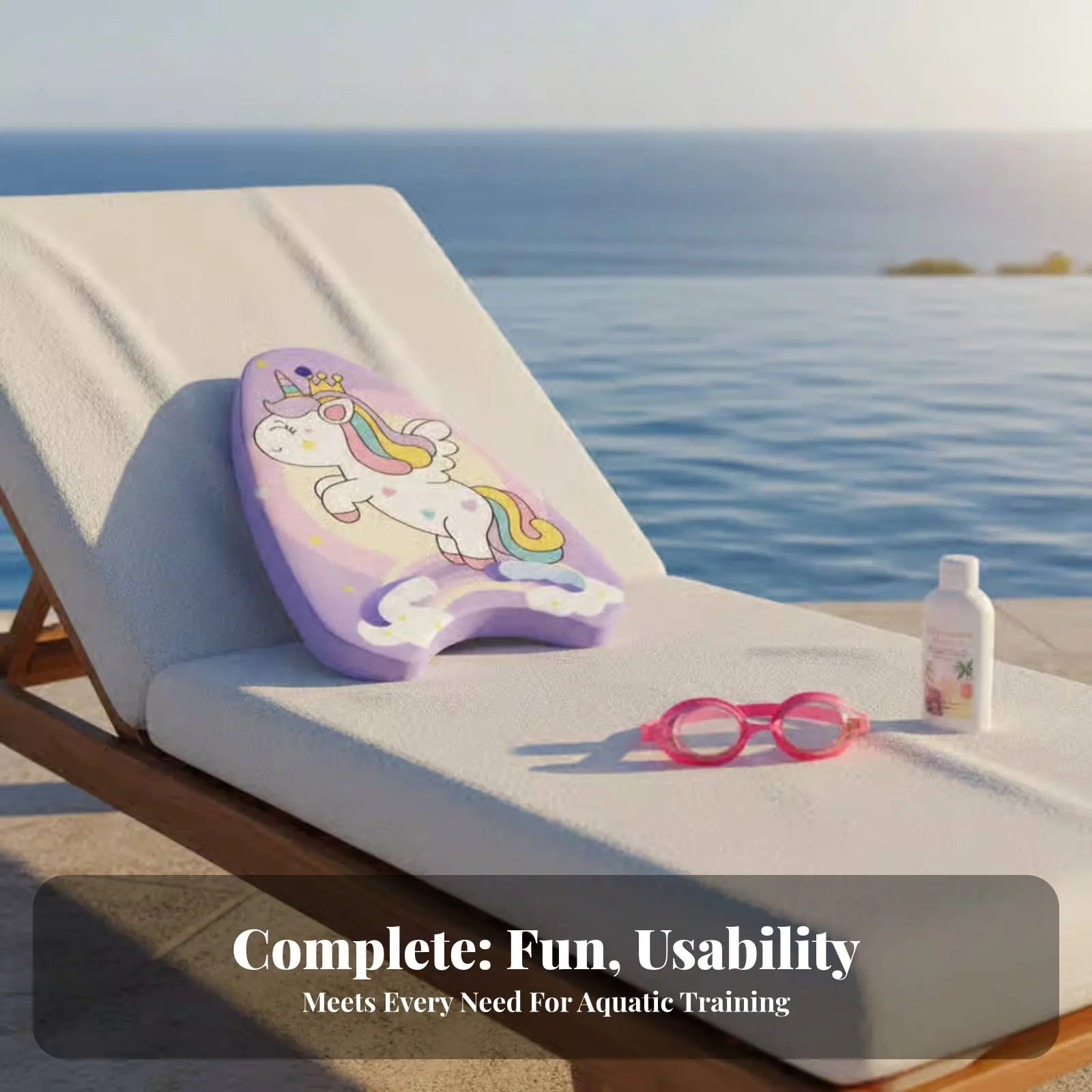 

Cartoon Floating Board, aquaticming Kickboard for Kids and Adults, High Buoyancy, Anti-Slip, Beginner Swimming Equipment