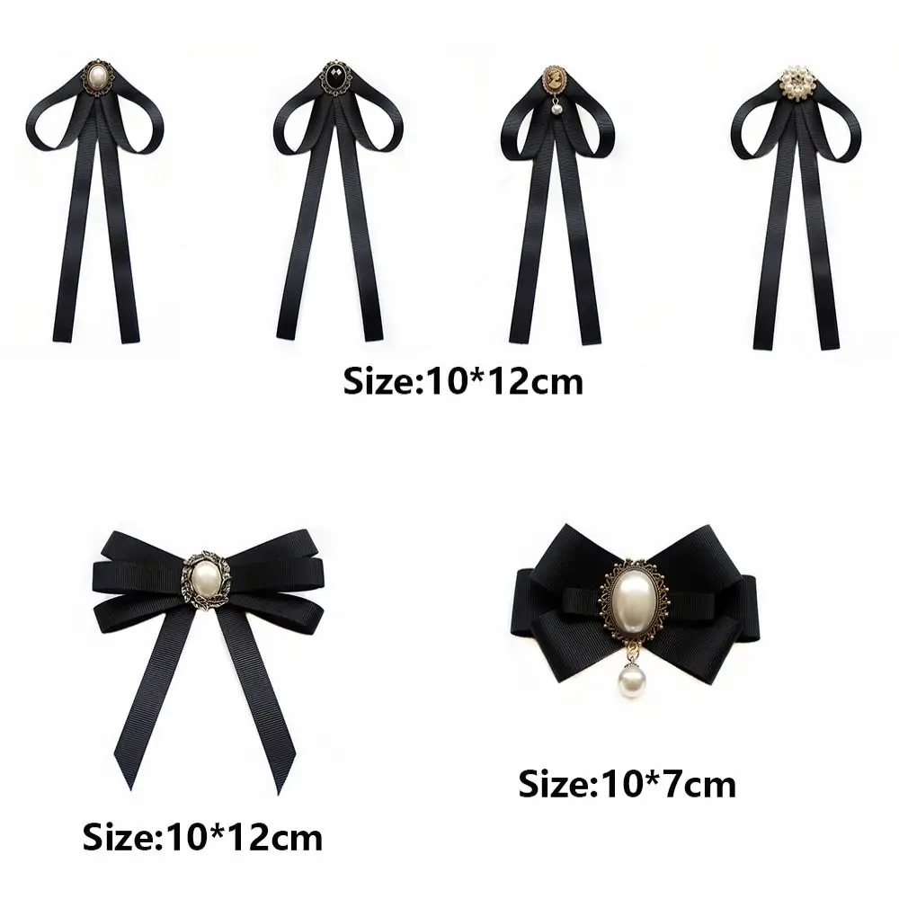 لطيف البوليستر طوق زهرة سوداء بلون ربطة العنق العنق الديكور النساء