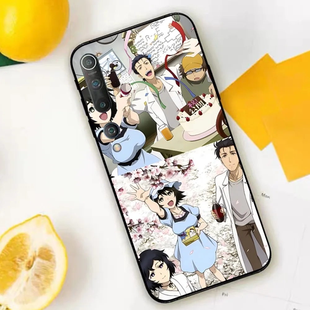 Steins Gate Phone Case For Xiaomi Mi 5X 8 9 10 11 12 lite pro 10T PocoX3pro PocoM3 Note 10 pro lite