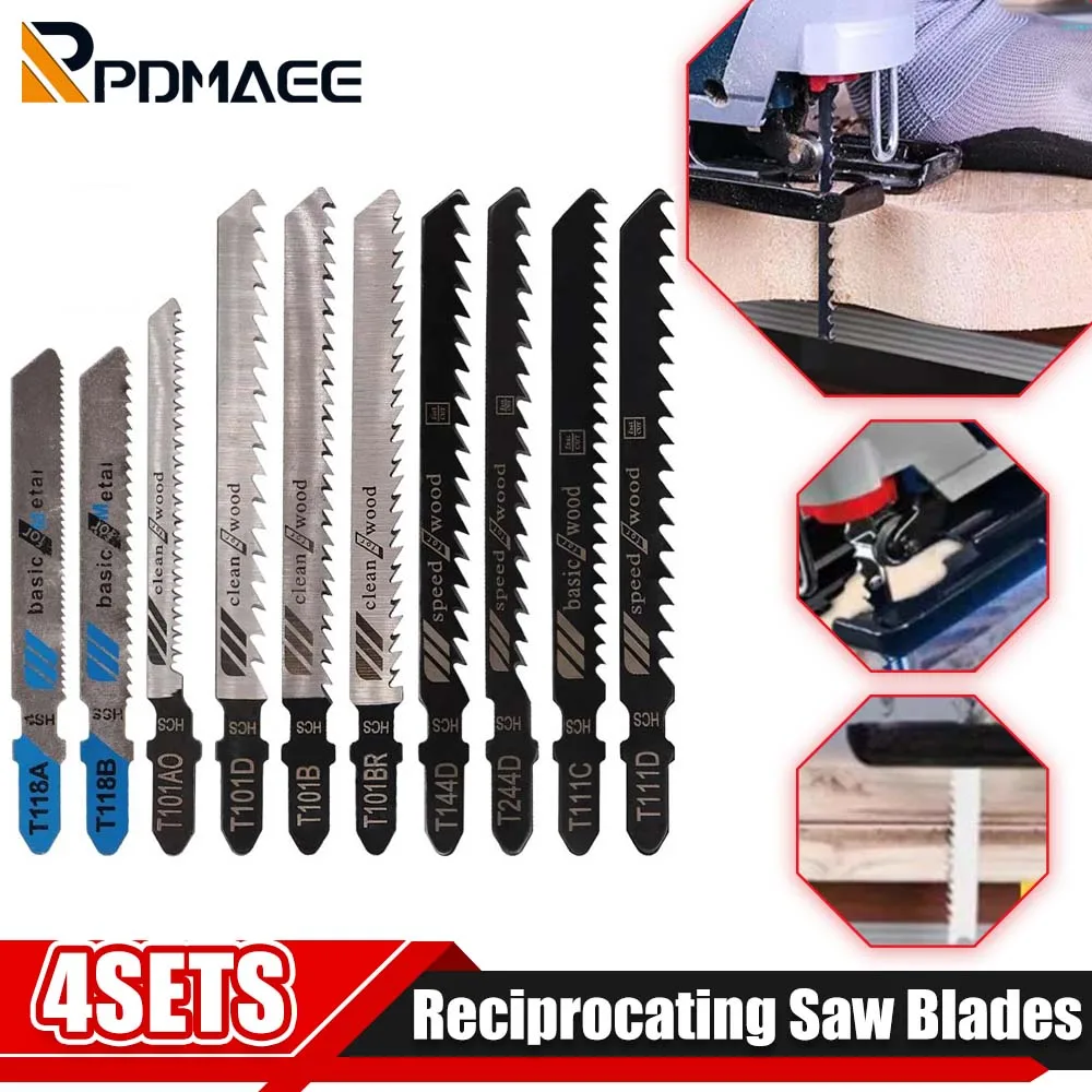 

Набор лезвий для сабельной пилы, комплект из 10 дисков для демонтажа биметаллических лезвий для сабельной пилы, для резки металла, дерева, поддонов, деревообработки